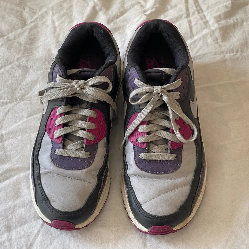 Nike Women’s Air Max Sneakers - Gray, Pink & Black